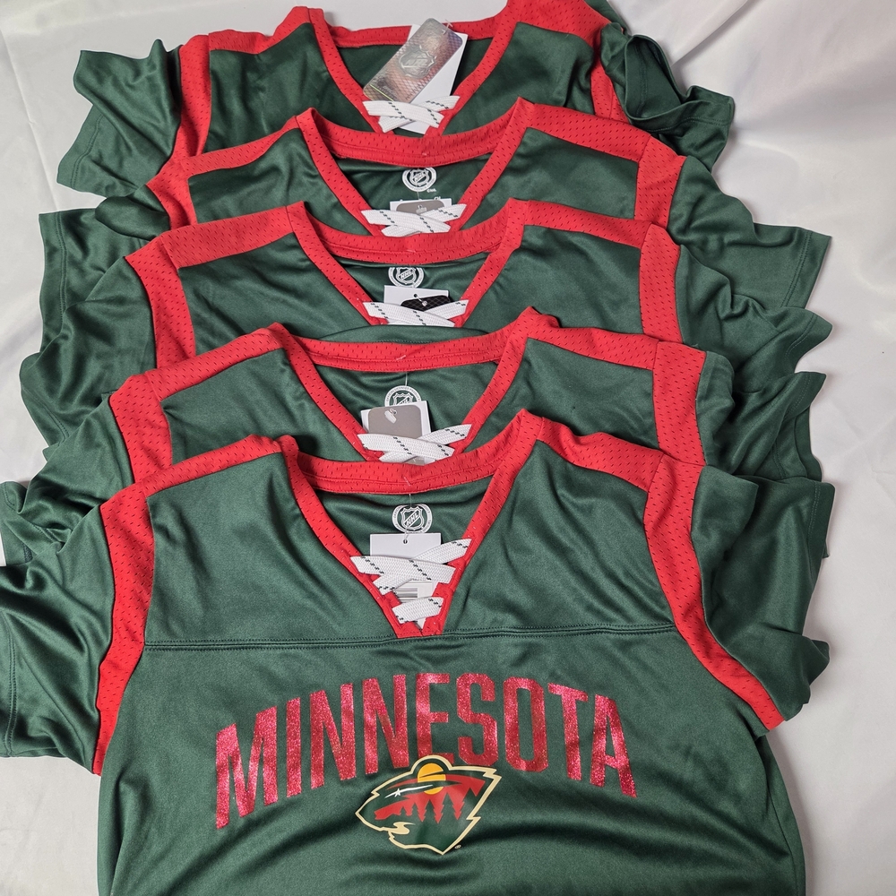 Minnesota‎ Wild Small Tee Bundle New